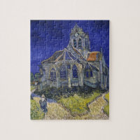 Die Kirche in Auvers von Vincent van Gogh