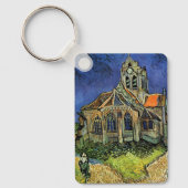 Die Kirche in Auvers von Vincent van Gogh Schlüsselanhänger (Vorderseite)