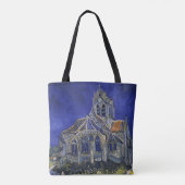 Die Kirche in Auvers von Vincent van Gogh Tasche (Rückseite)