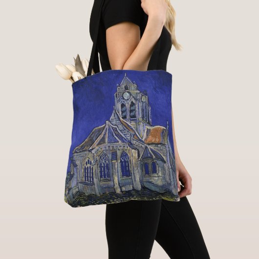 Die Kirche in Auvers von Vincent van Gogh Tasche (Von Nahem)