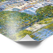 Die Kirche in Cassone | Gustav Klimt | Poster (Ecke)