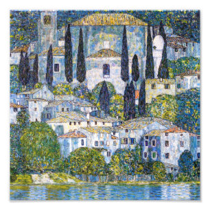 Die Kirche in Cassone   Gustav Klimt   Poster