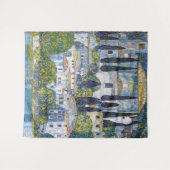 Die Kirche in Cassone | Gustav Klimt | Poster Wandteppich (Vorderseite (Horizontal))