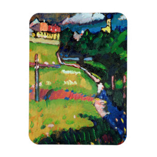 Die Kirche in Murnau, 1908-09 Magnet