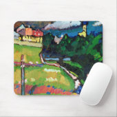 Die Kirche in Murnau, 1908-09 Mousepad (Mit Mouse)