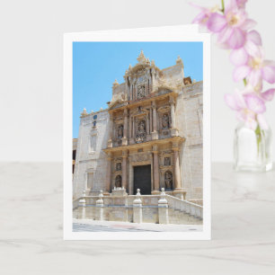 Die Kirche Mariä Himmelfahrt, Lliria Karte