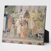 Die Kirche Militant und Triumphe, Detail, von Fotoplatte (Seite)