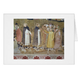 Die Kirche militant und triumphierend, Detail von