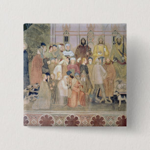 Die Kirche militant und triumphierend, Detail, von Button
