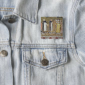 Die Kirche militant und triumphierend, Detail von Button (Beispiel)