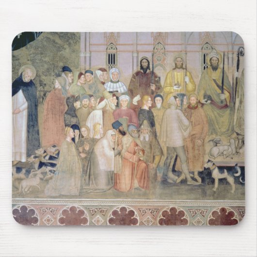 Die Kirche militant und triumphierend, Detail, von Mousepad (Vorne)