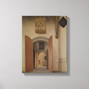 Die Kirche St. Laurens, Alkmaar, 1661 Leinwanddruck