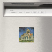 Die Kirche von Auvers-sur-Oise - Vincent Van Gogh Magnet (In Situ (Geschirrspüler))