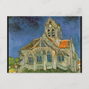Die Kirche von Auvers-sur-Oise - Vincent Van Gogh Postkarte