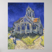 Die Kirche von Auvers Vincent Gogh Poster (Vorne)