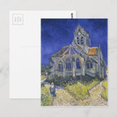 Die Kirche von Auvers von Vincent van Gogh Postkarte (Vorne/Hinten)