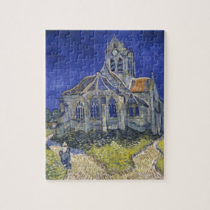 Die Kirche von Auvers von Vincent van Gogh Puzzle