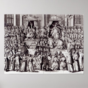 Die Kirche von England gegen das Pontifikat Poster