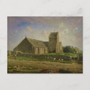 Die Kirche von Greville, c.1871-74 Postkarte