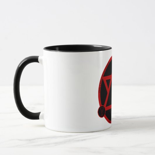 Die Kirche von Lucifer - offizielle Logo Coffe Tasse (Links)