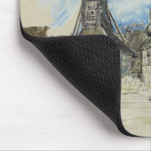 Die Kirche von Sainte-Catherine, Honfleur, 1864 Mousepad (Ecke)