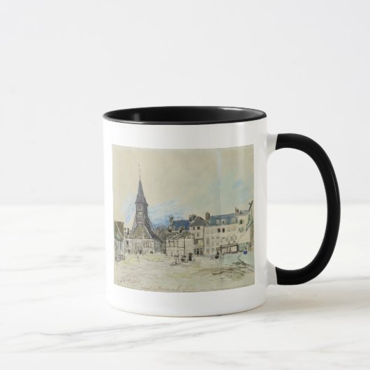 Die Kirche von Sainte-Catherine, Honfleur, 1864 Tasse (Rechts)