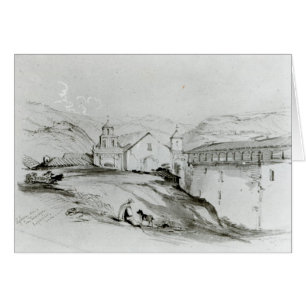 Die Kirche von San Francisco, Valparaiso, 1834