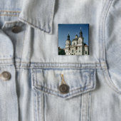 Die Kirche von Sankt Nikolaus, errichtet 1703-61 Button (Beispiel)