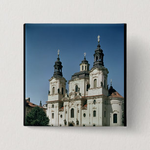 Die Kirche von Sankt Nikolaus, errichtet 1703-61 Button
