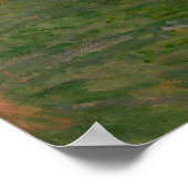 Die Kirche von Varengeville - Claude Monet Poster (Ecke)