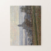 Die Kirche von Vetheuil Monet Frische Pasta machen Puzzle (Vertikal)
