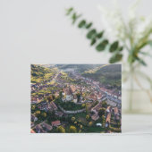 Die Kirchenburg Biertan in Rumänien Postkarte (Stehend Vorderseite)