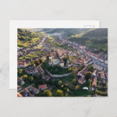 Die Kirchenburg Biertan in Rumänien Postkarte (Vorne/Hinten)