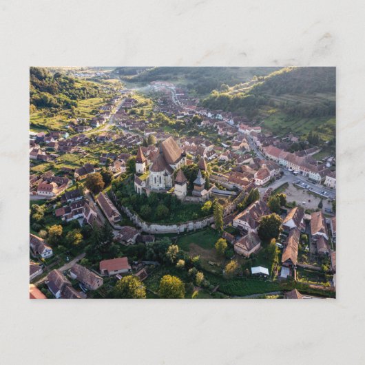 Die Kirchenburg Biertan in Rumänien Postkarte (Vorderseite)