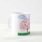 die Kirschblüte Tasse (Vorderseite Links)