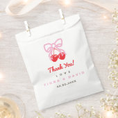 Die Kirsche auf der Babydusche Geschenktütchen (Ausgeschnitten)