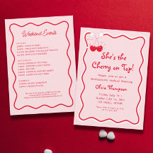 Die Kirsche oben auf dem Junggeselinnen-Abschied