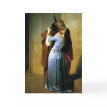 Die Kiss Fine Art Grußkarte