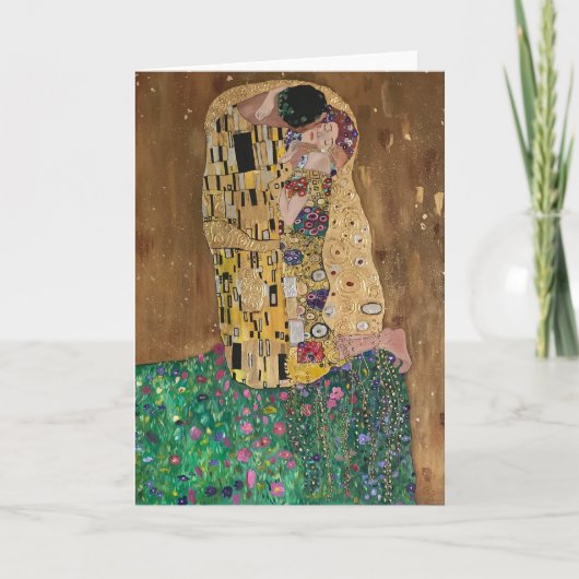 Die Kiss-Grußkarte Karte (Vorderseite)