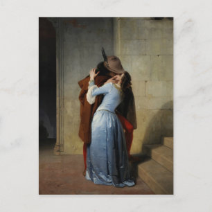 Die Kiss / Il Bacio Postkarte