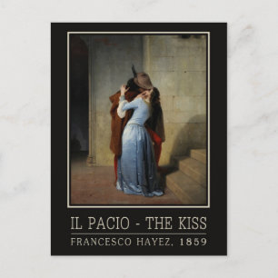 Die Kiss / Il Bacio Postkarte