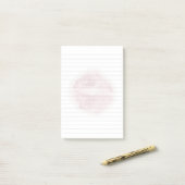 Die Kiss Post-It® Notizen (Auf Schreibtisch)
