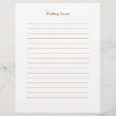 Die Kiss Wedding Guest Pages (Rückseite)