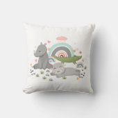 Die Kissen sind mit einer lustigen Illustration de (Vorderseite)