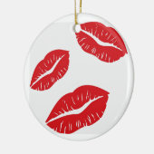 DIE "KISSES GALORE"-CHRISTMAS-ORNATION KERAMIKORNAMENT (Links)