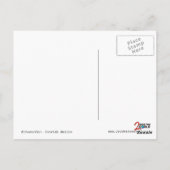 Die Kitesurfer Postkarte (Rückseite)