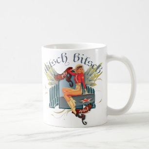 Die Kitsch Bitsch : Fly Girl Tattoo Pin-Up Kaffeetasse