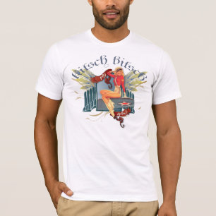 Die Kitsch Bitsch : Fly Girl Tattoo Pin-Up T-Shirt
