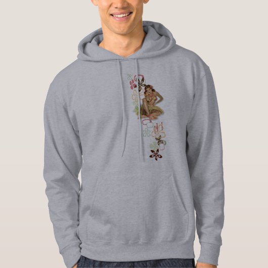 Die Kitsch BItsch : Hula Hips! Hoodie (Vorderseite)