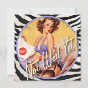 Die Kitsch Bitsch : Noch nicht verheiratet! Einladung